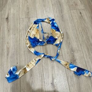 GLASSONS halter tie top